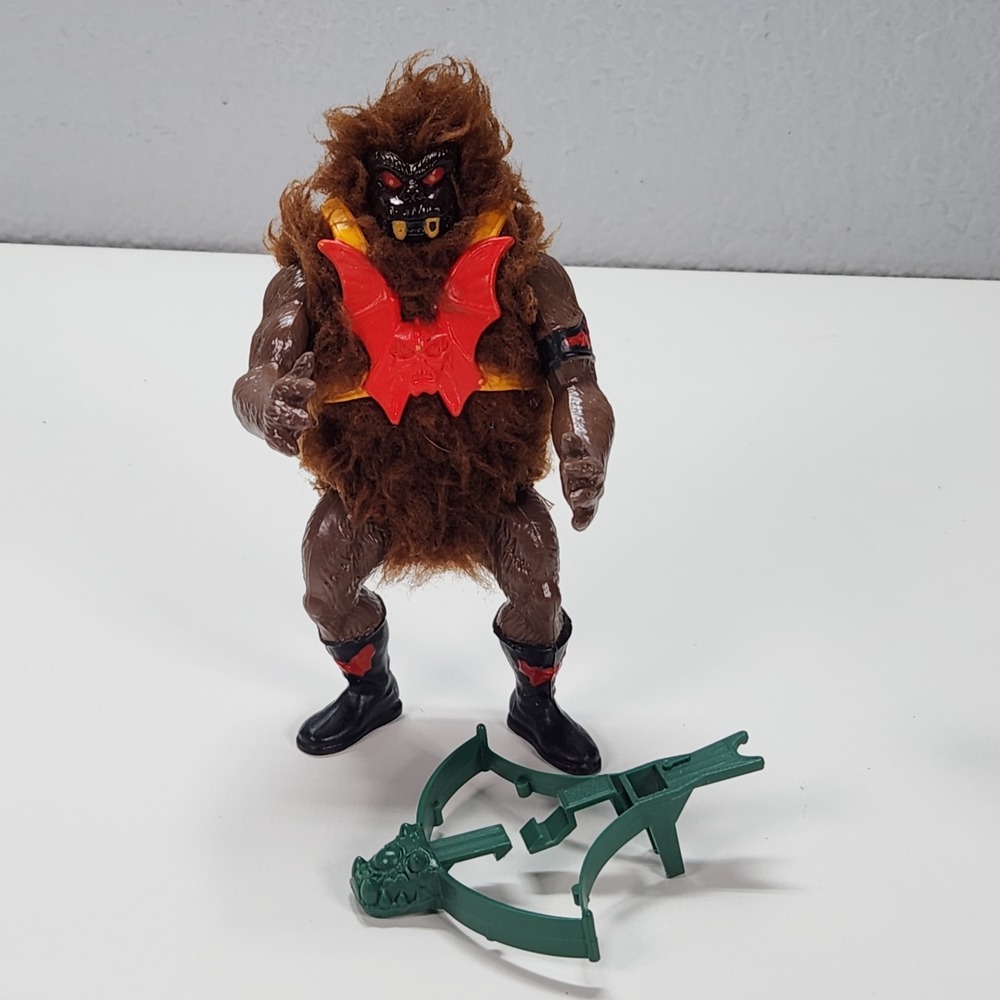VTG RARE 1985 MOTU GRIZZLOR DARK FACE Masters of the Universe He man COMPLETE